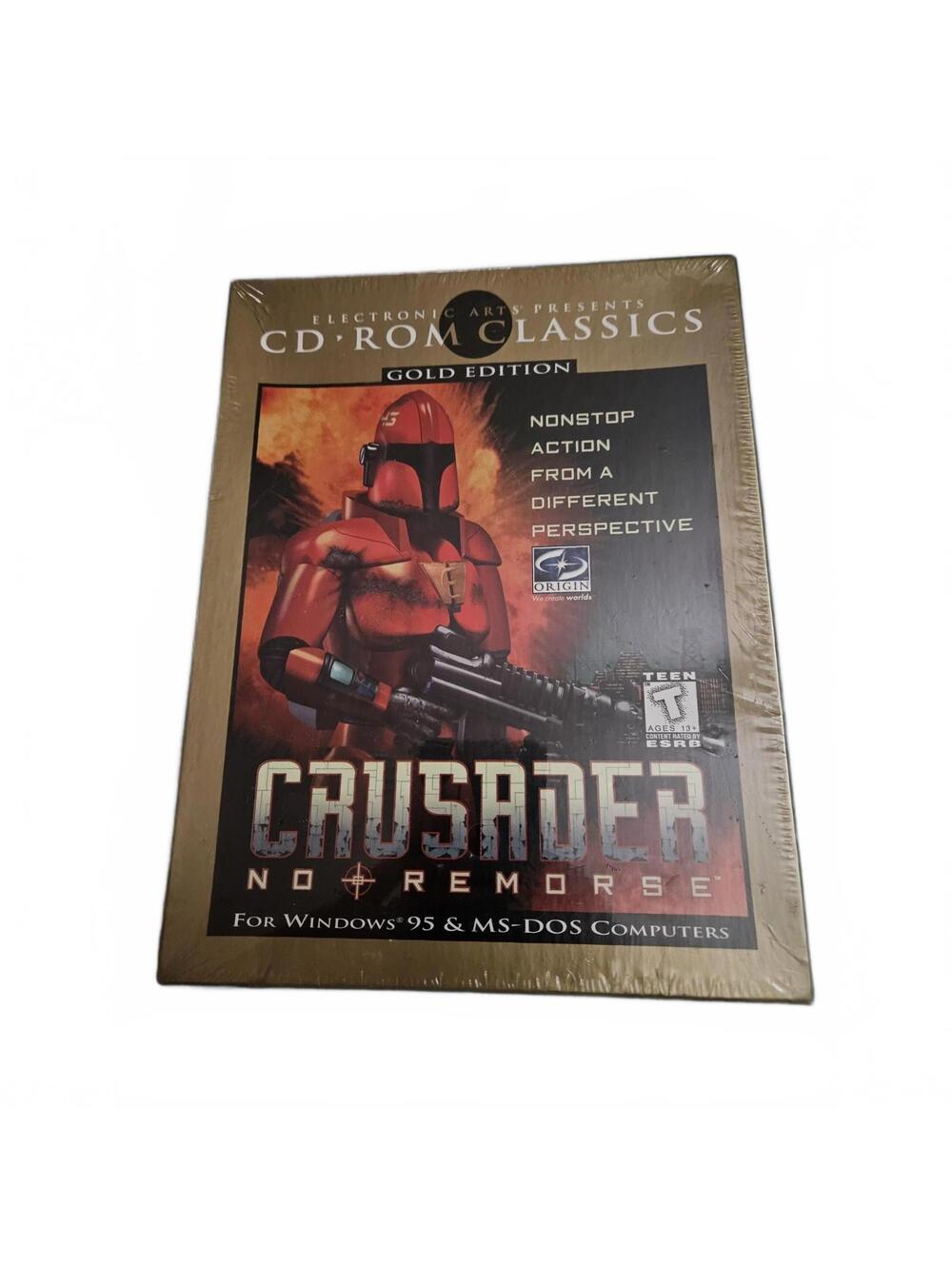 Crusader: No Remorse CD Rom Classics Gold Edition Brand New Factory Sealed